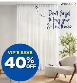 Spotlight Neutral sheer curtains sheer s-fold curtain offer