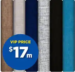 Spotlight Ellis sienna & whitney blockout curtaining fabric offer