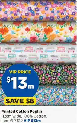 Spotlight Printed Cotton Poplin offer