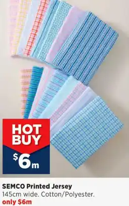 Spotlight Semco printed jersey offer