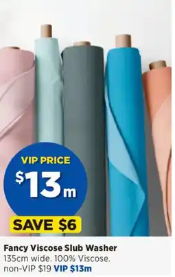 Spotlight Fancy Viscose Slub Washer offer