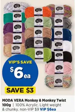 Spotlight Moda vera monkey & monkey twist offer