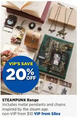 Spotlight Steampunk range offer