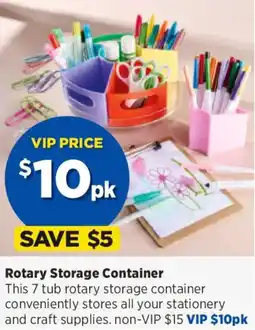 Spotlight Rotary Storage Container offer