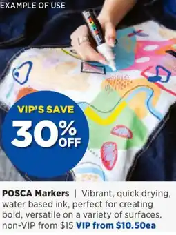 Spotlight Posca markers offer