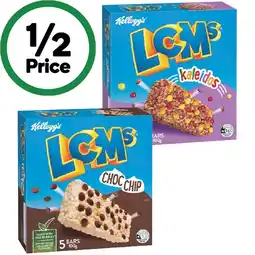 Woolworths Kellogg’s LCMs Bars offer