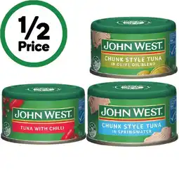Woolworths John West Tuna offer
