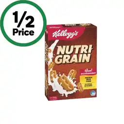 Woolworths Kellogg’s Nutri-Grain 290g or Froot Loops Cereal 285g offer