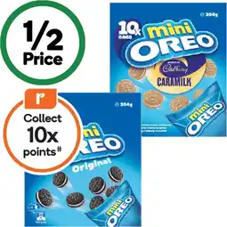 Woolworths Oreo Mini Cookies Multipack offer