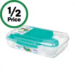 Woolworths Sistema To Go Bento Lunch Box Assorted offer