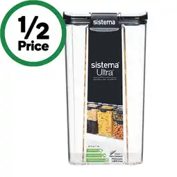 Woolworths Sistema Ultra Tritan Container offer