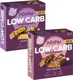 Coles Noshu Low Carb Indulgence Bars-160g offer