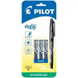 Woolworths Pilot FriXion Ball Erasable Gel Pen 0.7mm Assorted offer
