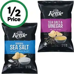 Woolworths Kettle Potato Chips – Excludes Kettle Firemasters 150g offer