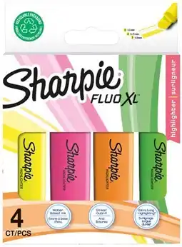 Coles Sharpie Fluo XL Highlighters Assorted offer