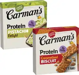 Coles Carman's Protein Bars-200g offer