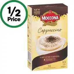 Woolworths Moccona Coffee Sachets-10 offer