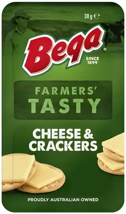 Coles Bega Cheese & Crackers offer