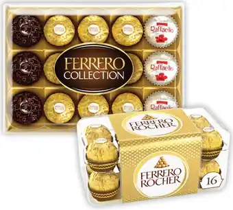 Coles Ferrero Collection 15 Pack 172g or Rocher Gift Box 16 Pack 200g offer