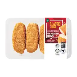 Woolworths Woolworths Boneless Kyiv Varieties with RSPCA Approved Chicken offer