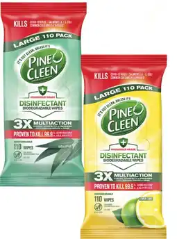 Coles Pine O Cleen Disinfectant Wipes offer