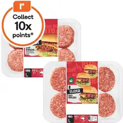 Woolworths Woolworths Australian Beef Burgers Smash or Sliders 400-450g offer