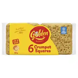 Woolworths Golden Crumpet Squares offer