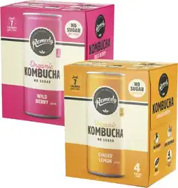 Coles Remedy Kombucha offer