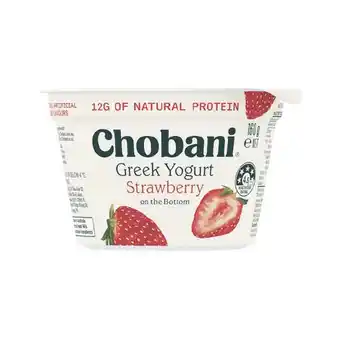 Woolworths Chobani Greek Yogurt Pot offer