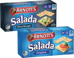 Coles Arnott's Salada Crispbread offer