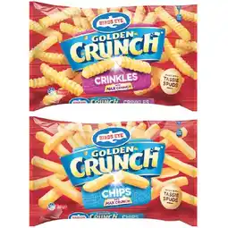 Woolworths Birds Eye Golden Crunch Chips offer