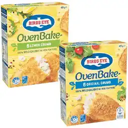 Woolworths Birds Eye Oven Bake Fish offer