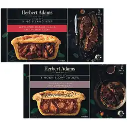 Woolworths Herbert Adams Gourmet Pies offer