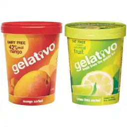 Woolworths Gelativo Sorbet offer