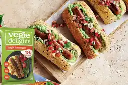 Coles Vegie Delights Sausages offer
