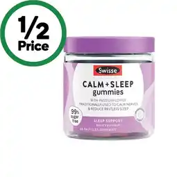 Woolworths Swisse Ultiboost Calm + Sleep Gummies offer