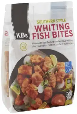 Coles KB's Whiting Fish Bites offer