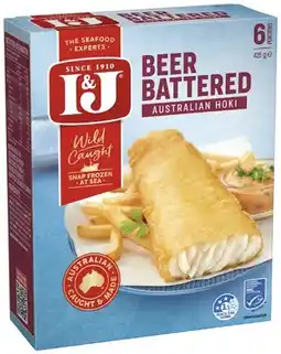 Coles I&J Fish Fillets offer