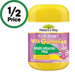 Woolworths Nature’s Way Kids Smart Vita Gummies Multi-Vitamin Plus offer