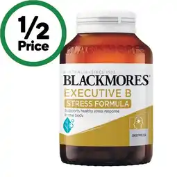 Woolworths Blackmores Executive B Tablets offer