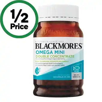 Blackmores Omega Mini Double Concentrate Capsules