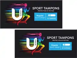 Coles U By Kotex Regular Sport Tampons offer