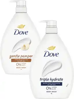 Coles Dove Body Wash offer
