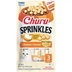 Woolworths Churu Sprinkles Cat Treats Chicken offer