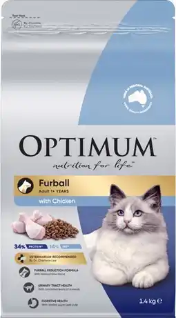 Coles Optimum Dry Cat Food offer