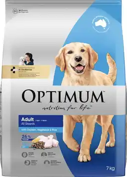 Coles Optimum Dry Dog Food-7kg offer