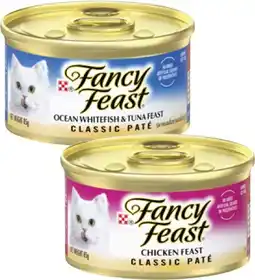 Coles Fancy Feast Classic or Creamy Delights Cat Food 85g offer