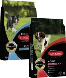 Coles Supercoat Dry Dog Food-2.8kg offer