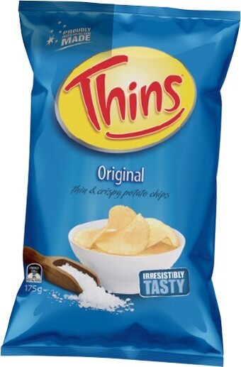 IGA Thins Chips 150-175g Selected Varieties offer