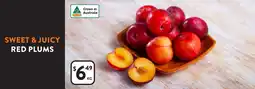 Foodworks Sweet & juicy red plums offer